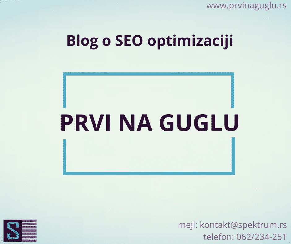 prvi na guglu